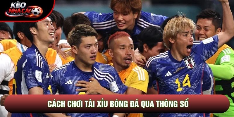 Cách chơi tài xỉu bóng đá qua thông số