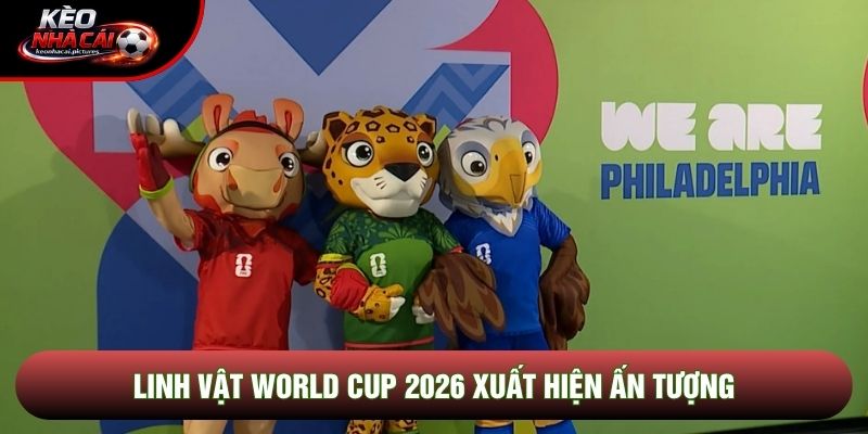 Linh vật world cup 2026 xuất hiện ấn tượng