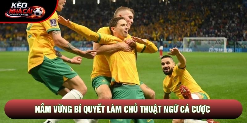 Nắm vững bí quyết làm chủ thuật ngữ cá cược