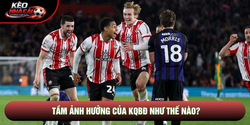 Tầm ảnh hưởng của KQBĐ như thế nào?