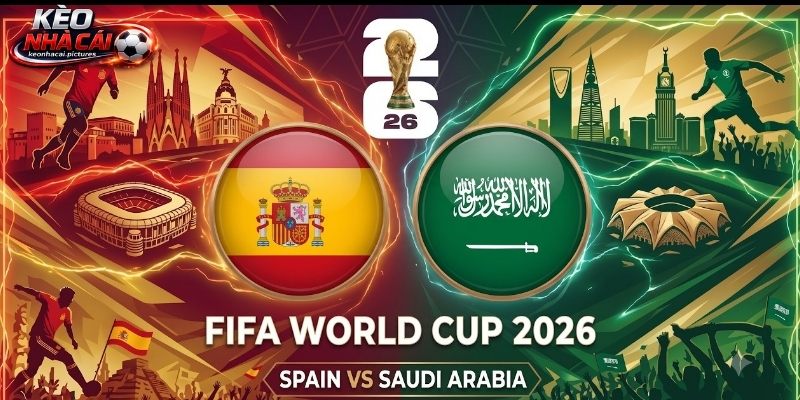 Soi Kèo Tây Ban Nha Vs Saudi Arabia - World Cup 2026